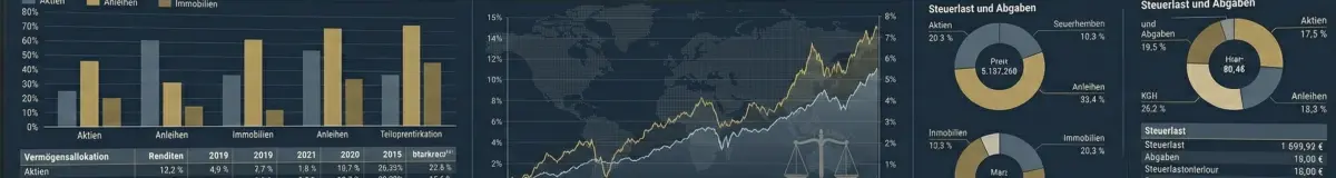 Jahresbrutto und Steuerlast visualisiert