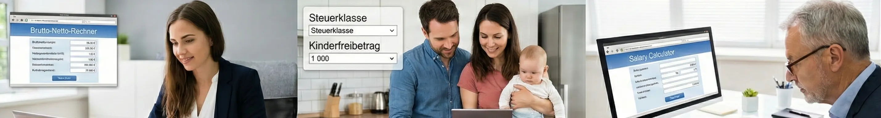 Münzen als Header Image für Brutto-Netto-Rechner