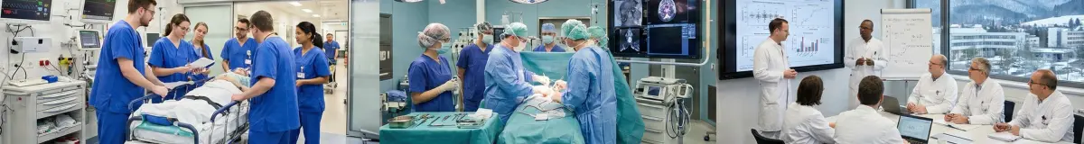 Ärtinnen und Ärzte in Universitätskliniken