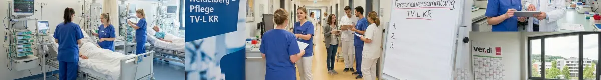 Pflegekräfte an Universitätskliniken